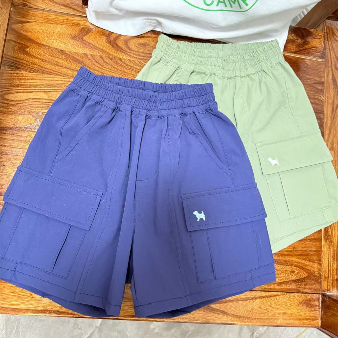 男童速干工装短裤夏季新款轻薄