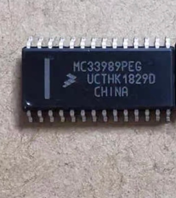 MC33989DW  MCZ33989EG  MC33989PEG 汽车芯片 进口现货可直拍