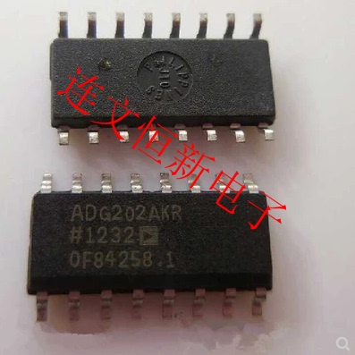 ADG202AKRZ ADG202AKR SOP16 模拟开关芯片   进口现货 可直拍