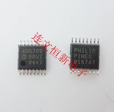 ADG709BRUZ ADG709BRU TSSOP16 多路复用开关  进口现货 可直拍