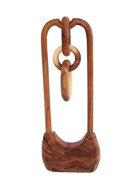 厂家销售原创手工制作胡桃木玄关装饰摆件天秤造型家居桌面工艺品