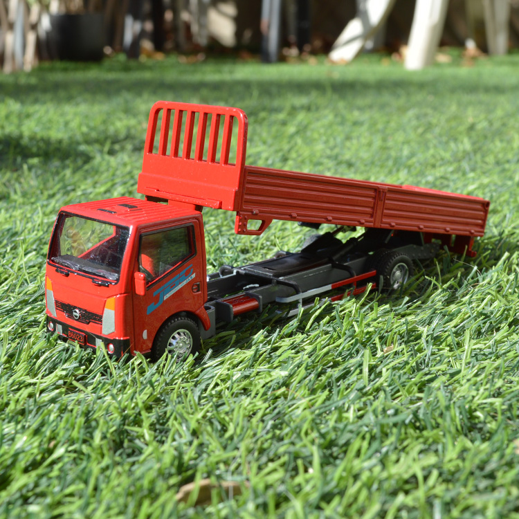 金属轻型卡车翻斗车货车合金自卸车仿真玩具模型儿童工程车男孩