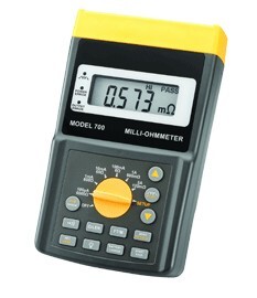 泰仕TES PROVA-700 数字微欧姆计 兆欧表电阻测试仪