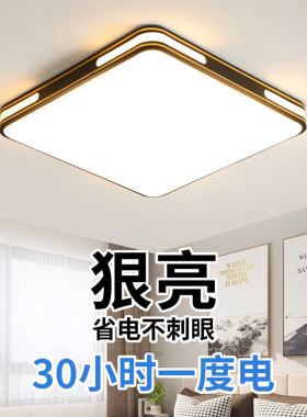 主卧室LED吸顶灯客厅房间餐厅中山灯具大全2026新款现代简约大气
