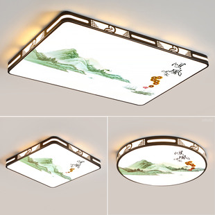 2025新款 大气客厅灯现代简约全屋吸顶灯卧室餐厅吊灯中山灯具大全