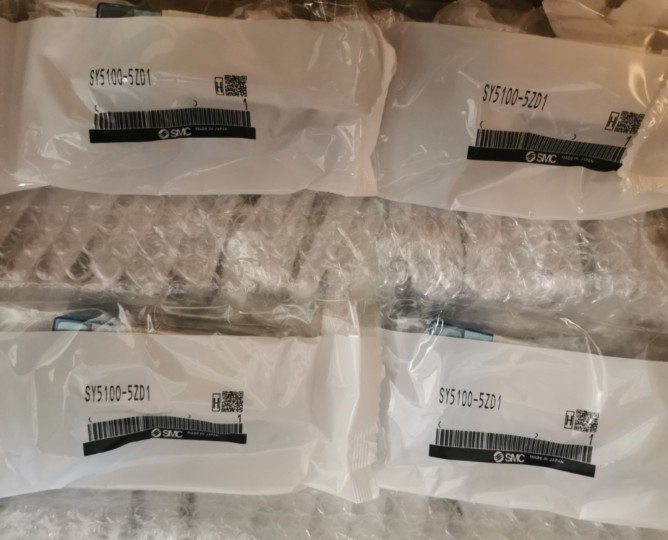SMC 原装正品电磁阀SY5100-5ZD1/SY5200-5ZE1现货库存处理