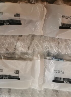 SMC 原装正品电磁阀SY5100-5ZD1/SY5200-5ZE1现货库存处理