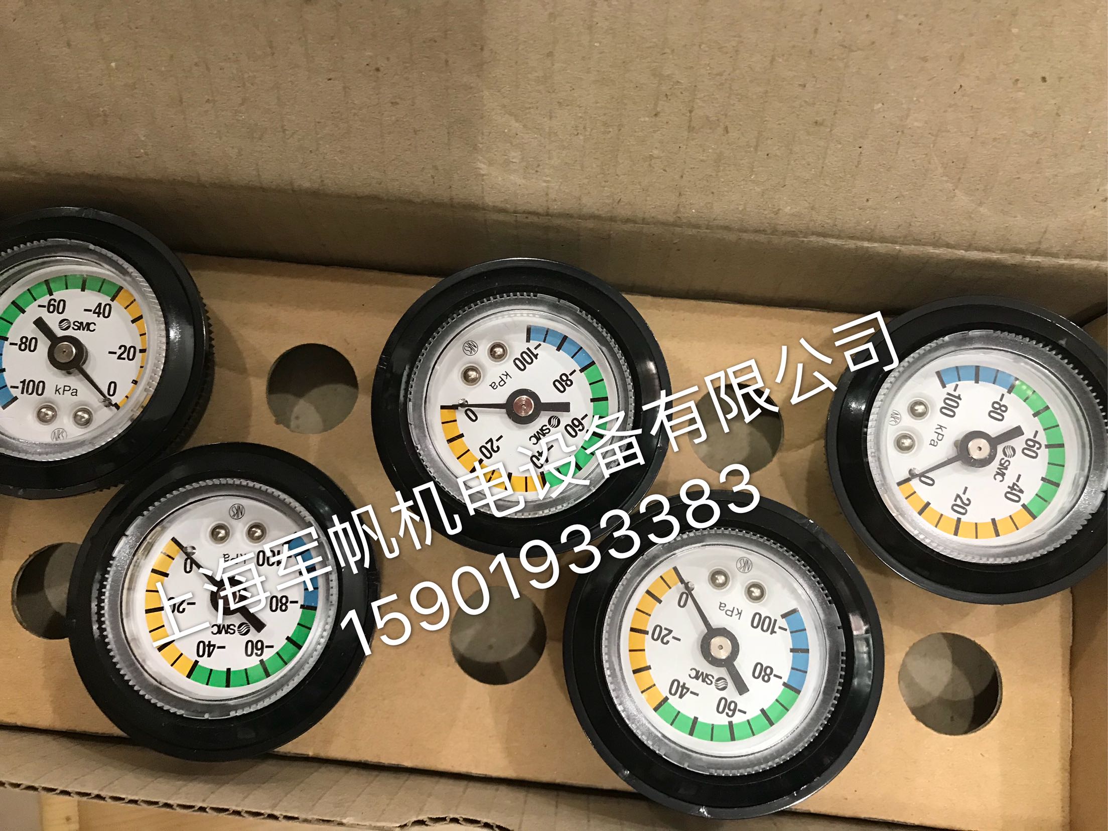 SMC 原装正品压力表 GZ46-K-01M-C 定货5-7天