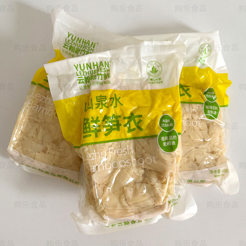 山泉水鲜笋衣400g袋装