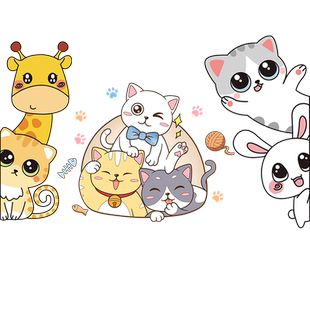 双开门冰箱贴纸装饰贴画立式空调翻新改造全贴3d立体可爱门贴自粘