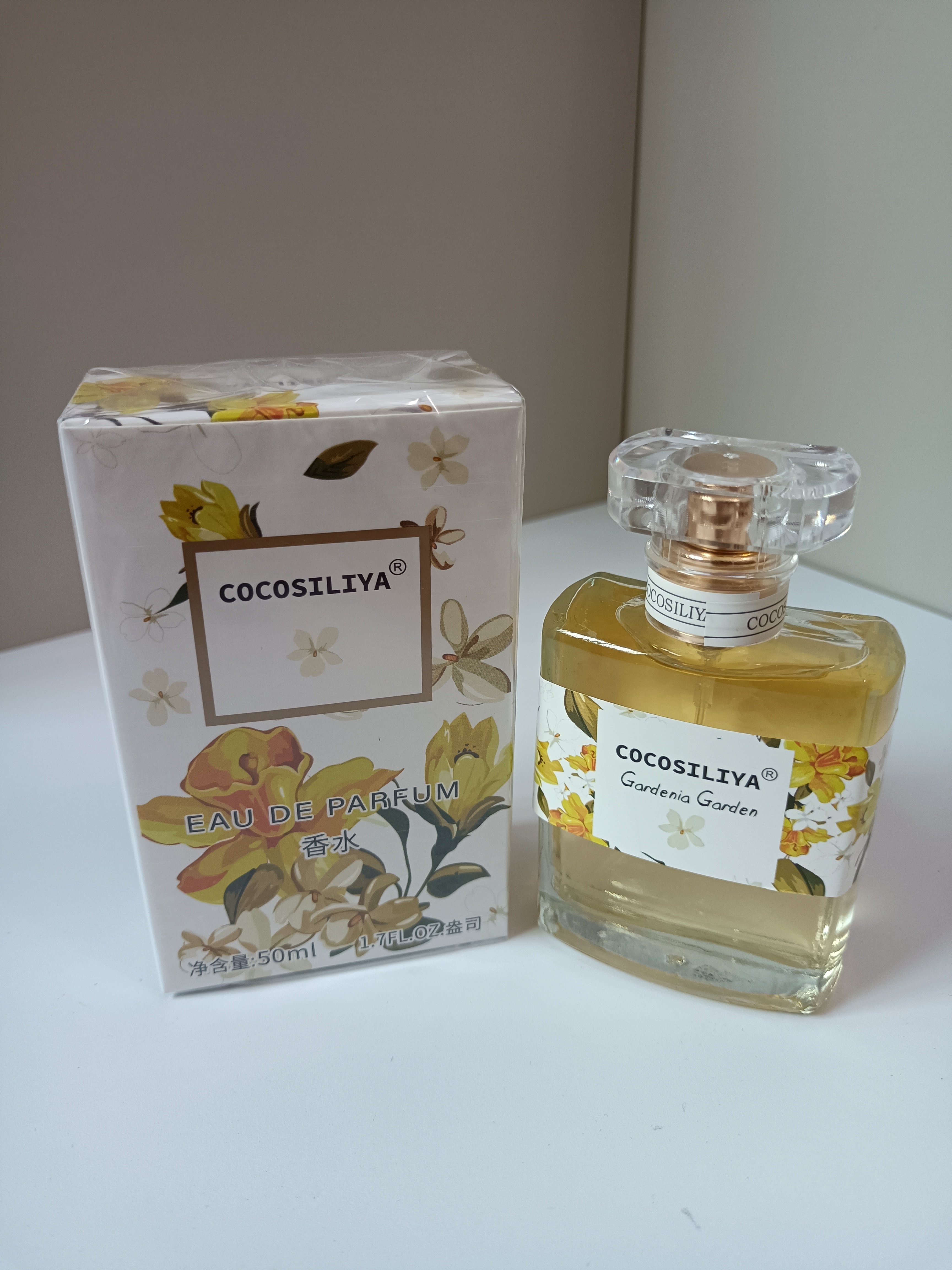 COCOSILIYA花香香水栀子花型2026新款外用女士持久留香72小时淡香