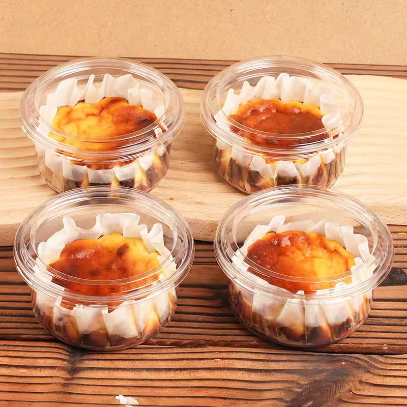 一次性水果捞冰粉巴斯克打包碗