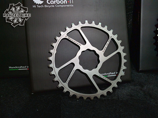 Carbon ti X-MonoSync Ti 闪电牙盘专用 超轻 直装式 正负齿盘片