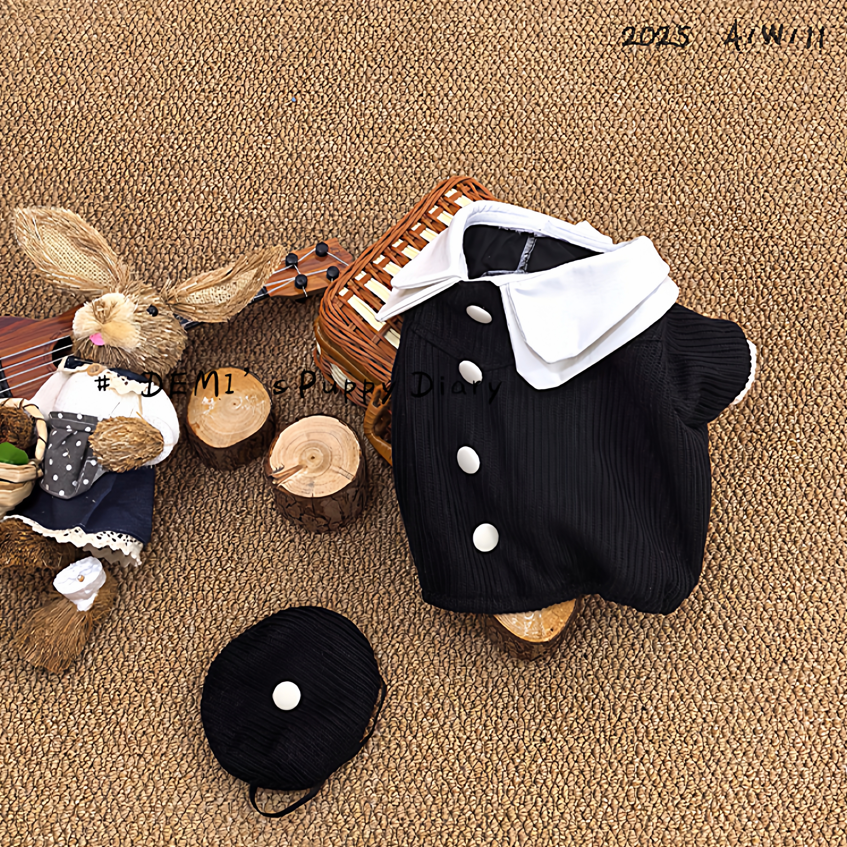 DEMI原创定制法斗新款小香风外套