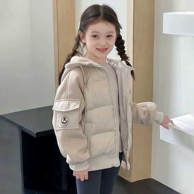 男女童轻薄羽绒服冬装2025新款