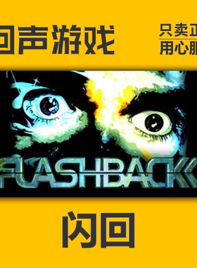 Steam 正版 国区 闪回 激活码cdkey 激活入库 Flashback