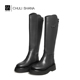 CHULI 首发极简骑士风长靴 25SS新品 SHANA 赫兹