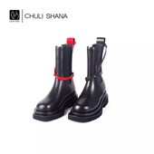 小众设计感切尔西短靴 傲世 金晨同款 CHULISHANA