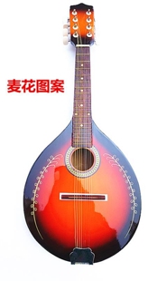 木森乐器曼陀林乐器工艺云杉木曼陀铃曼陀林八弦琴曼铃陀乐器正品