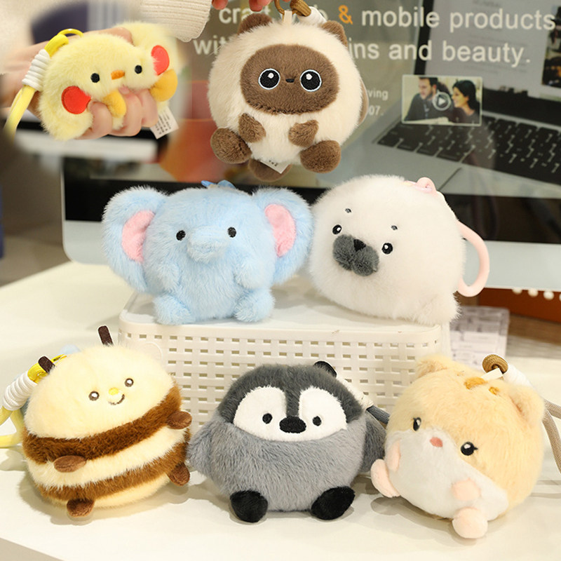 萌宠创意解压玩具动物捏捏乐豆腐球减压发泄神器整蛊慢回弹球挂件