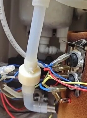 饮水机配件单向阀逆止阀防窜温加厚耐高温软管热胆下水管弯管