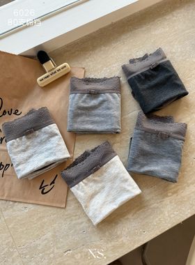 久初6026女士中腰莫代尔内裤80支超细纯棉抗菌裆透气舒适三角裤头