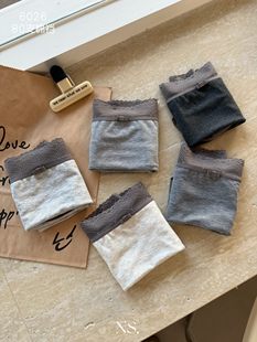 久初6026女士中腰莫代尔内裤 头 80支超细纯棉抗菌裆透气舒适三角裤