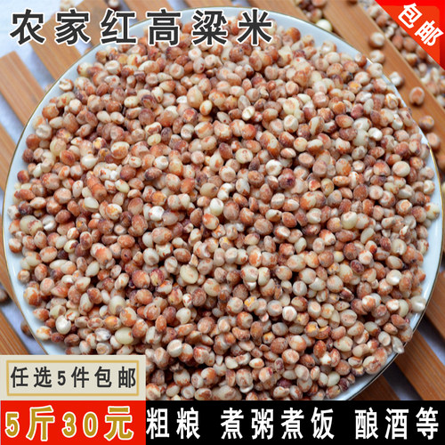 东北红高粱米红蜀黍酿酒煮粥烧饭