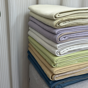 裸睡全棉A类天竺棉被套 双人100%纯棉针织棉被罩200x230单人1.5m