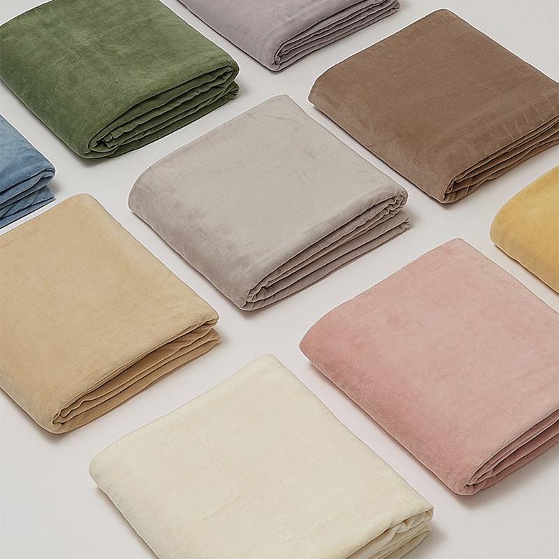 冬季简约风牛奶绒床单 加绒珊瑚绒被单加厚床笠保护套席梦思床罩