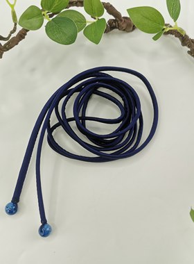 香云纱真丝桑蚕丝腰带绳腰黑色高端紫色绿色红色简约蝴蝶结1.9米