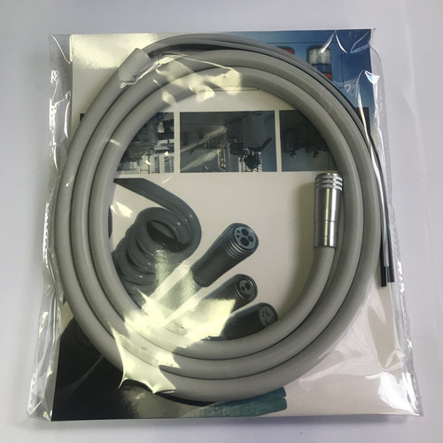 牙科高速低速手机管线连接牙椅涡轮机 4孔 软管 进口手机管 一条