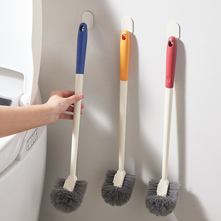 马桶刷家用无死角洗厕所专用2024新款 清洁神器卫生间蹲便s型刷子