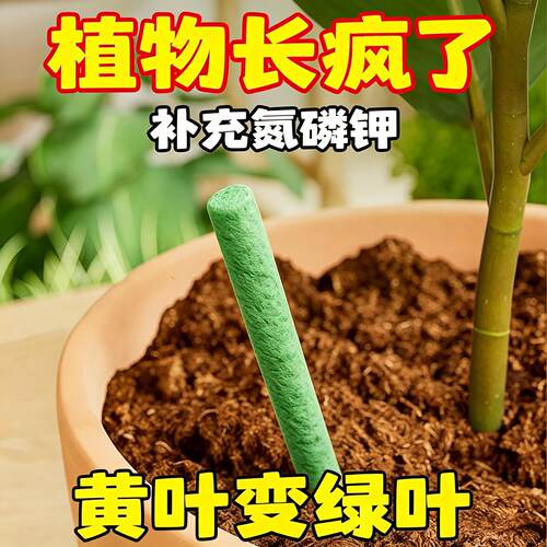 三色缓释营养棒盆栽多肉通用