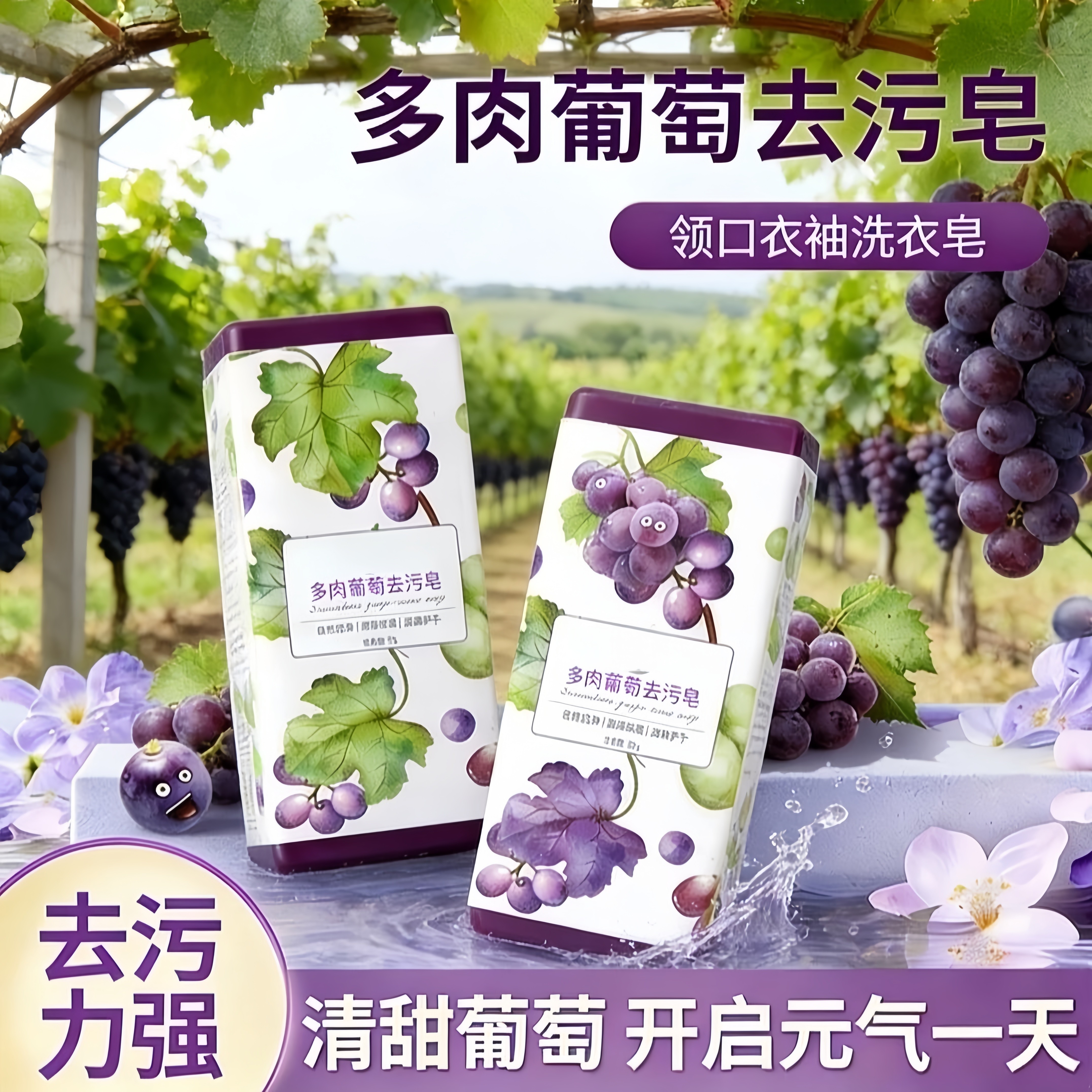 旅行便携领口衣袖洗衣皂洗手香皂