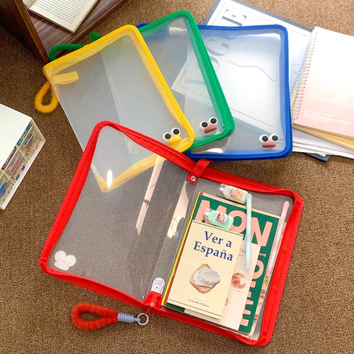 大容量拉链手提袋课本收纳文件包