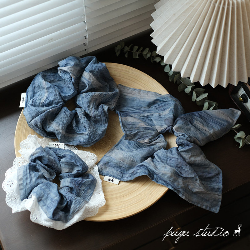 朴遇森系原创手工大肠发圈