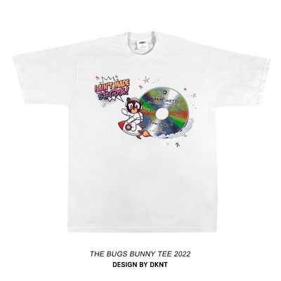 侃爷KANYE辍学熊CD短袖T恤