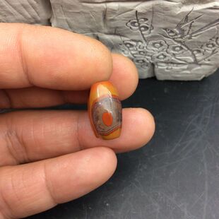 精美天然宣化战国红玛瑙暗红桶珠精品眼珠108佛珠腰珠对珠 包邮