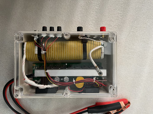 电子白金机逆变器纯手工制作功率1200w变压器采用进口