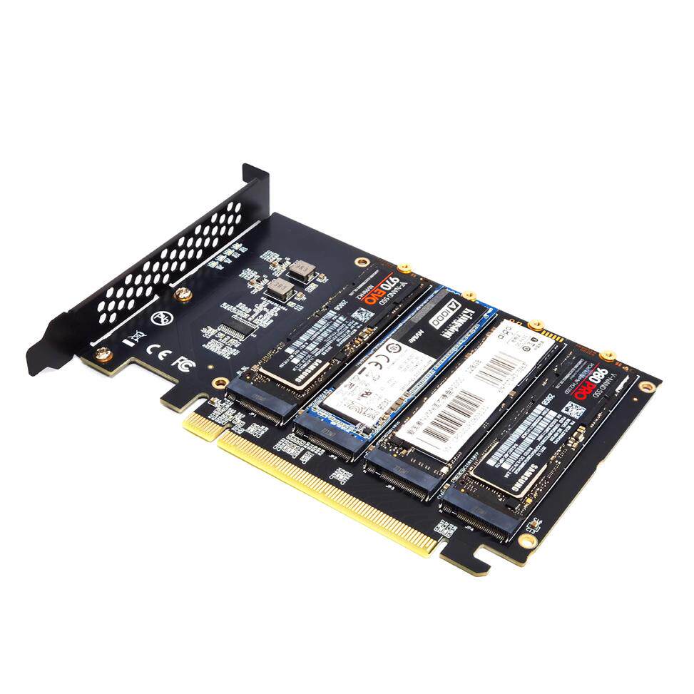 m2四盘位PCIE4.0转接卡