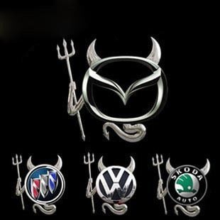 汽车软胶3D立体贴个性车贴汽车后视镜贴纸车门把手贴纸车装饰贴纸