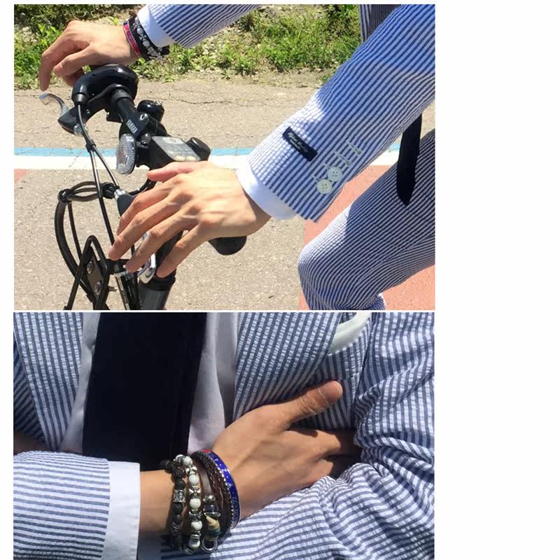 Costume homme en chanvre pour été - Ref 1563479 Image 5