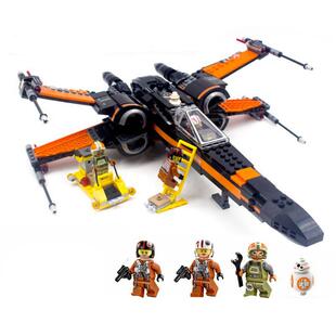 星球大战系列X翼战机拼装 积木玩具