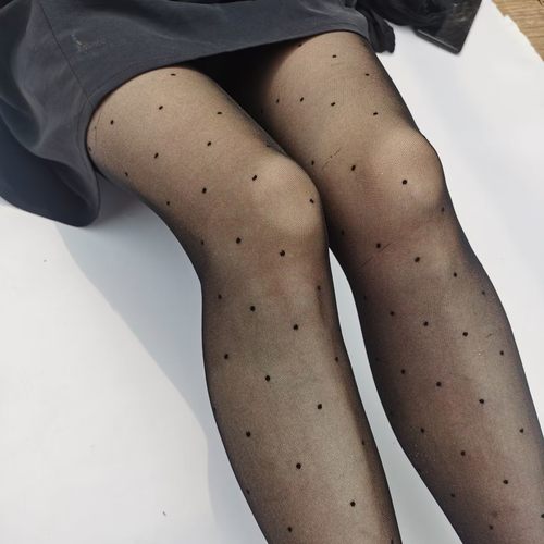 日本甜美波点防臭裤袜薄夏季