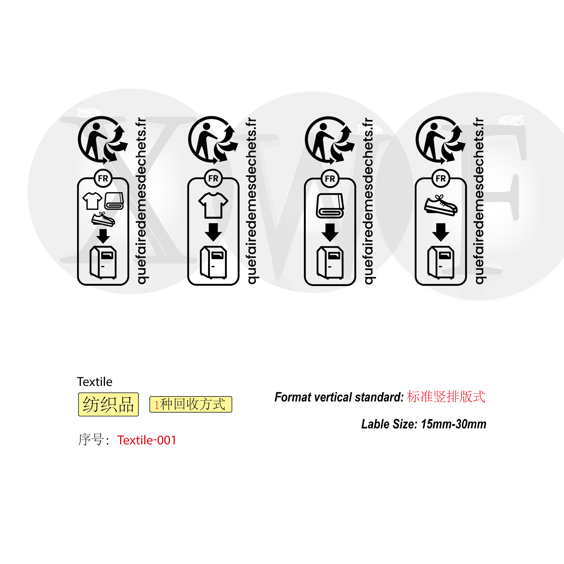 GPSRTriman纺织品合规标签