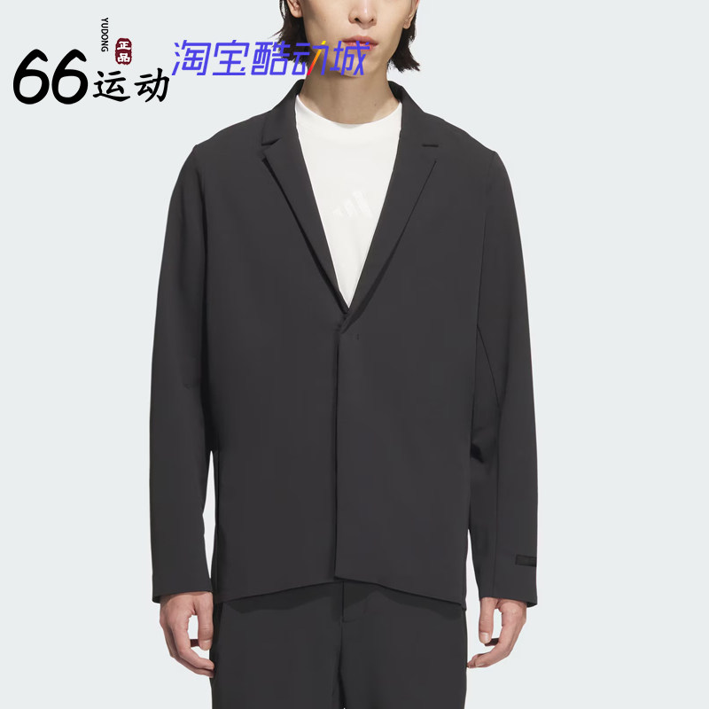 阿迪达斯男子武宗速干弹力西装