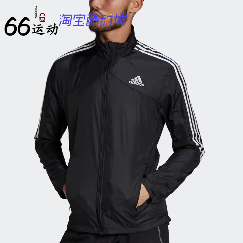 阿迪达斯男子立领运动夹克