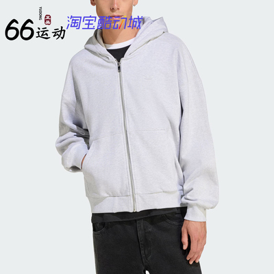 长袖三叶草男子宽松运动常规款