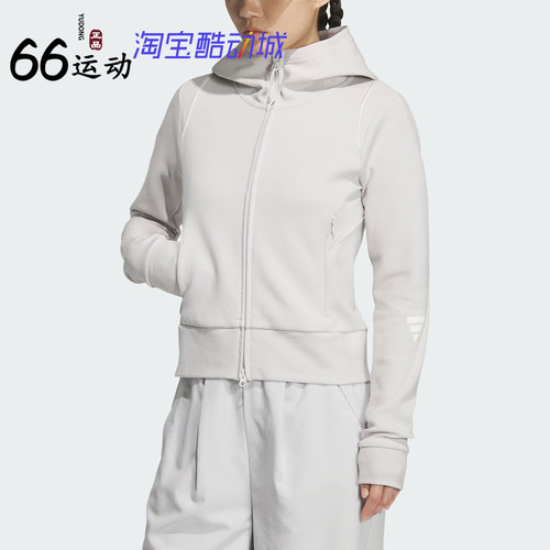 阿迪达斯三叶草女子连帽夹克外套